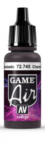 VAL72745: Game Air: Charred Brown, 17 ml.